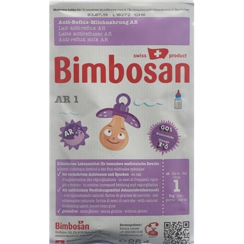 Bimbosan Ar 1 Anti-Reflux 3x 25g buy online