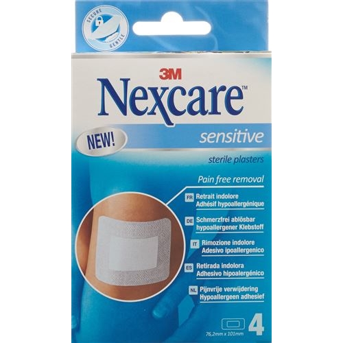 3M Nexcare Sensitive Skin Pads 4 Stück buy online