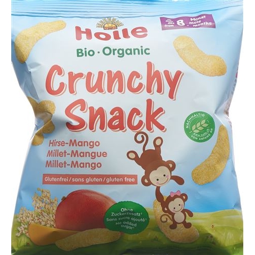 Holle Bio-Crunchy Snack Hirse Mango 25g buy online