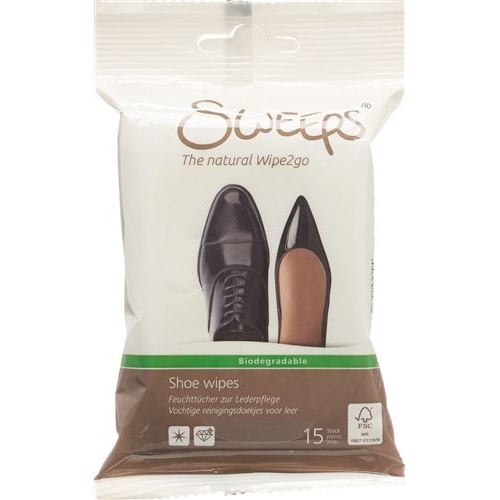 Sweeps Feuchttücher Schuhe Beutel 15 Stück buy online