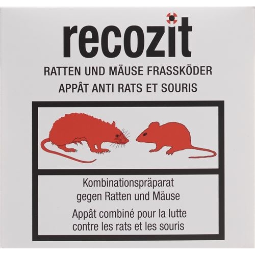 Recozit Ratten und Maeuse 10 Beutel 15g buy online