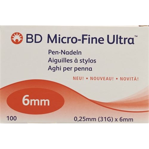 BD Micro-Fine Ultra Pen-Nadel 0.25x6mm 100 Stück buy online