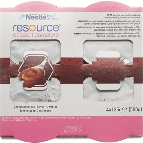 Resource Dessert Schokolade (neu) 4 Cup 125g buy online