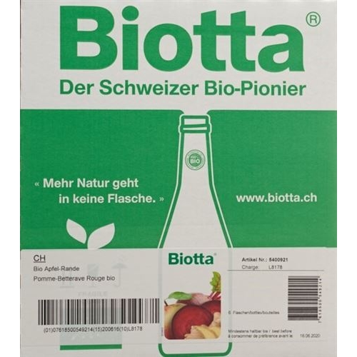 Biotta Bio apple edge 6 Fl 5 dl buy online