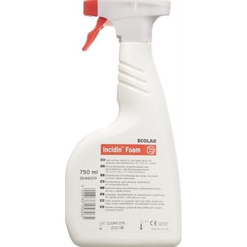 Incidin Foam Flächendesinfektion 16 Flasche 750ml buy online