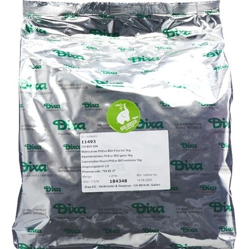 Dixa Kamillenblüten Pheur Bio Ganz 500g buy online