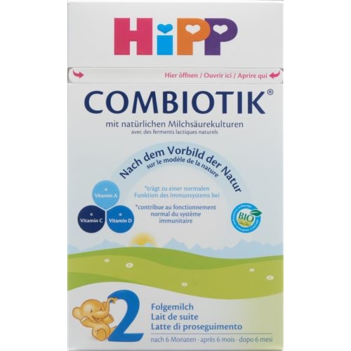 Hipp 2 Folgemilch Bio Combiotik 800g buy online