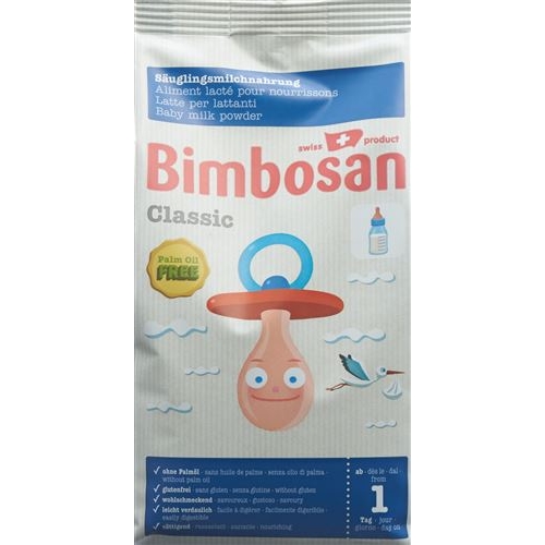 Bimbosan Classic formula milk without palm oil bag 500g buy online