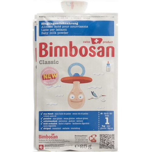 Bimbosan Classic formula without palm oil 3x 25g buy online