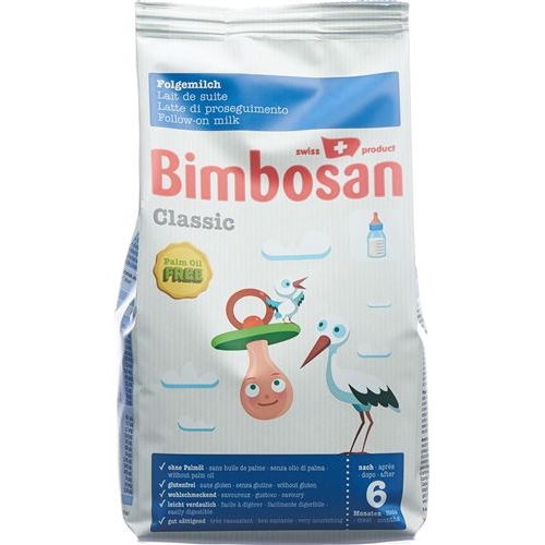 Bimbosan Classic follow-on milk without palm oil bag 500g buy online