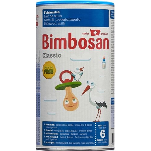 Bimbosan Classic follow-on milk without palm oil can 500g buy online