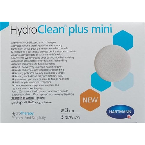 Hydroclean Plus 3cm Rund Mini 3 Stück buy online