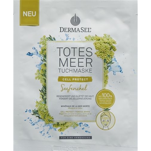 DermaSel Tuchmaske Cell Protect Seefenchel Beutel buy online