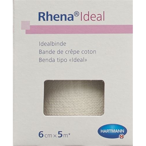 Rhena Ideal Elastische Binde 6cmx5m Weiss Neu buy online