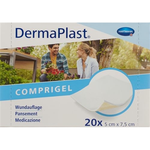 Dermaplast Compress Gel 5x7.5cm 20 Pieces buy online