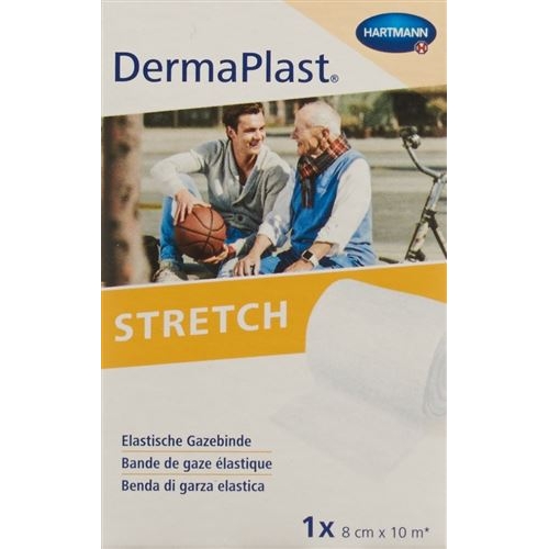 Dermaplast Stretch Gauze Bandage White 8cmx10m buy online