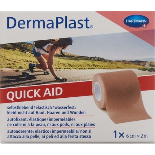 Dermaplast Quickaid 6cmx2m skin-coloured buy online