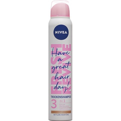 Nivea Trockenshampoo Bruenett Mittl Haartoene 200 buy online