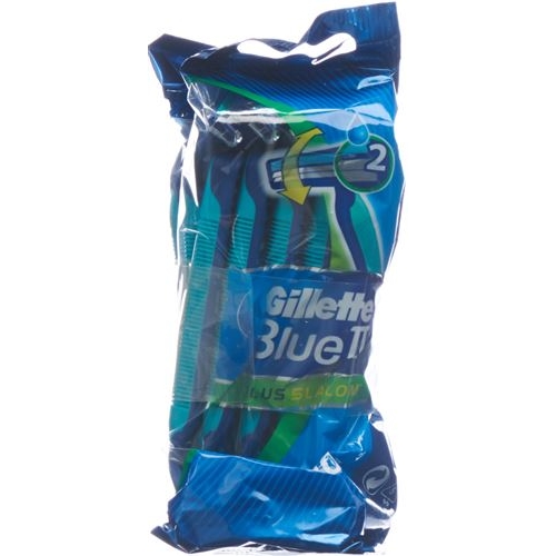 Gillette Blue II Plus disposable razor Slalom 2x 10 pieces buy online