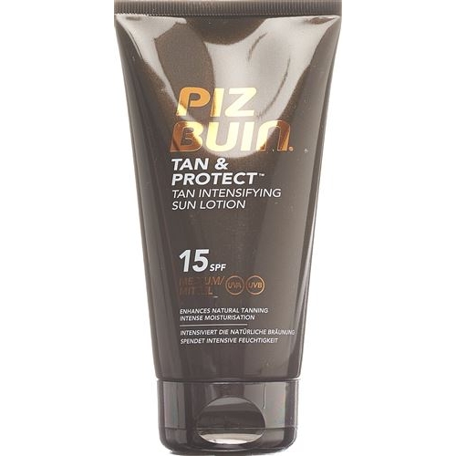 Piz Buin Tan & Protect Sun Lotion SPF 15 Tube 150ml buy online