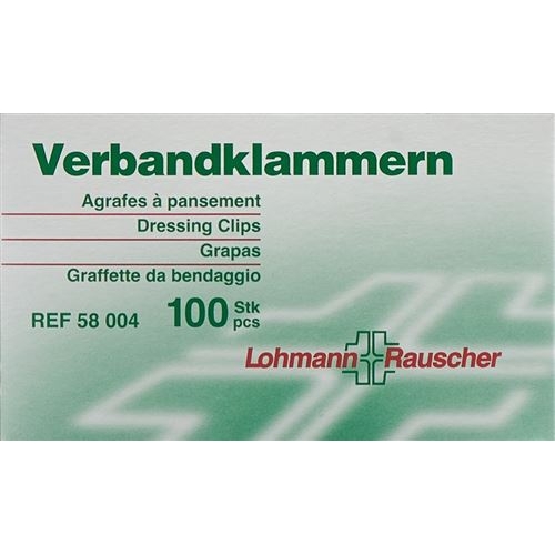 L&r Verbandklammern Hautfarben 100 Stück buy online