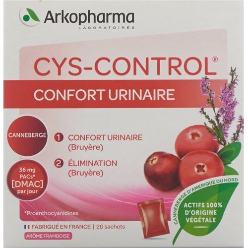 Cys-control Cranberry & Heidekraut Pulver 20 Beutel 4g buy online