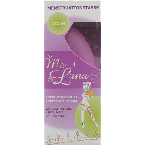 Me Luna Menstrual Cup Soft M Ball Pink buy online