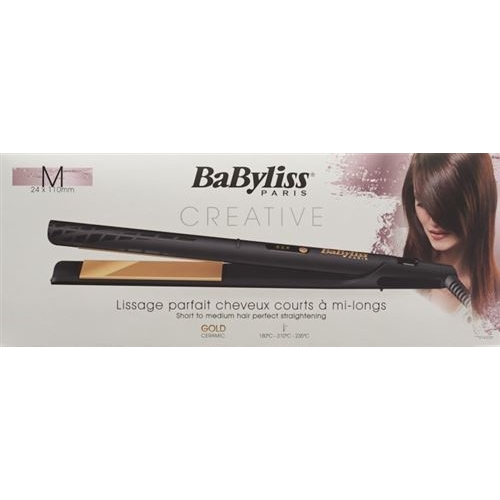 Babyliss hair straightener Gold Ceramic 24mm buy online