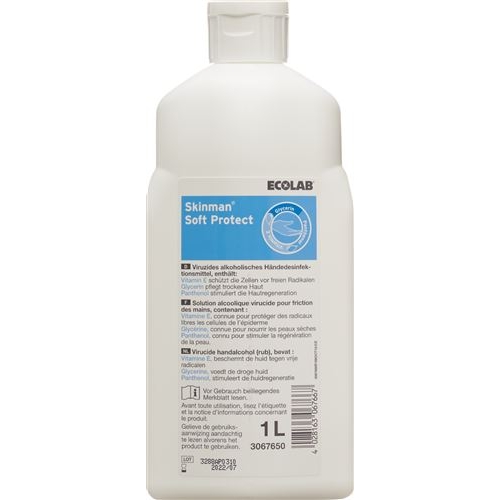 Skinman Soft Protect Viruz Alk Händede 6x 750ml buy online