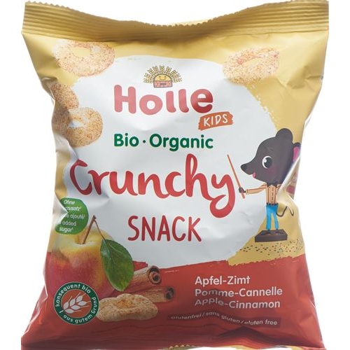 Holle Crunchy Snack Apple Cinnamon 25g buy online