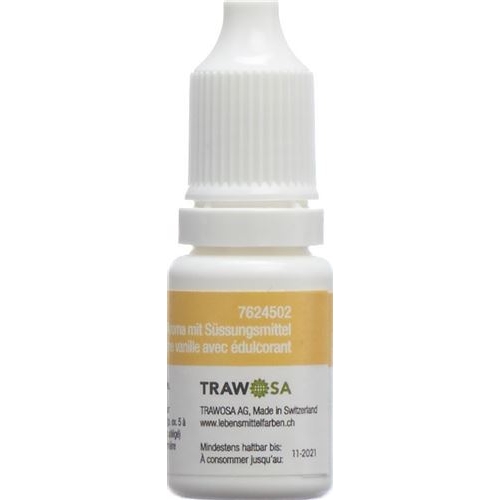 Trawosa Taste Drops Vanille Flasche 10ml buy online