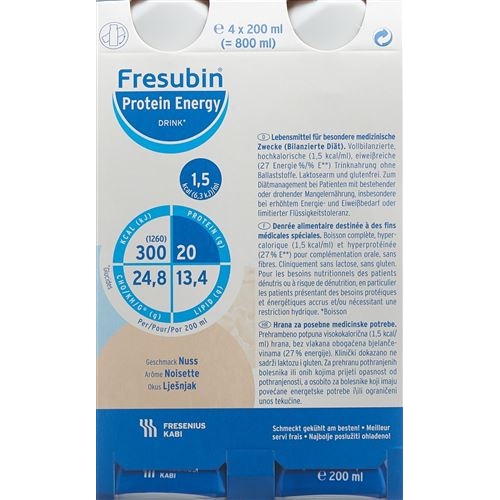 Fresubin Protein Ener Drink Nu N 4 Flatcap 200ml buy online