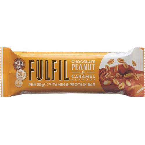 Fulfil Riegel Peanut & Caramel 55g buy online