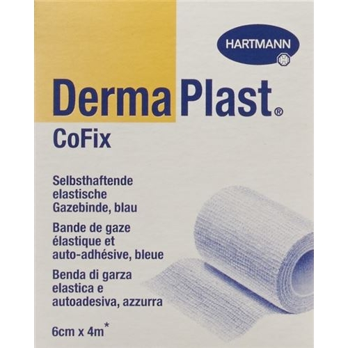 Dermaplast Cofix Gauze Bandage 6cmx4m Blue buy online