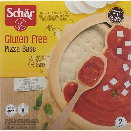 Schär Pizzaboeden Glutenfrei (neu) 2x 150g buy online