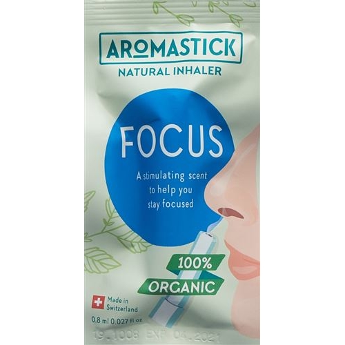 Aromastick Riechstift 100% Bio Focus buy online