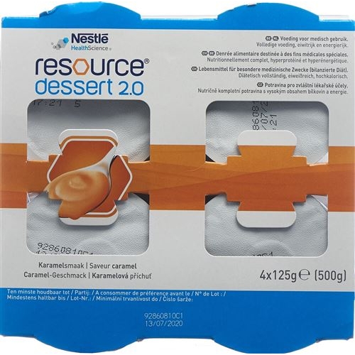 Resource Dessert 2.0 Caramel 24 Cup 125g buy online