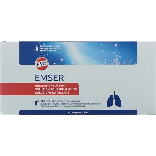 Emser inhalation solution 20 ampoules 5ml buy online