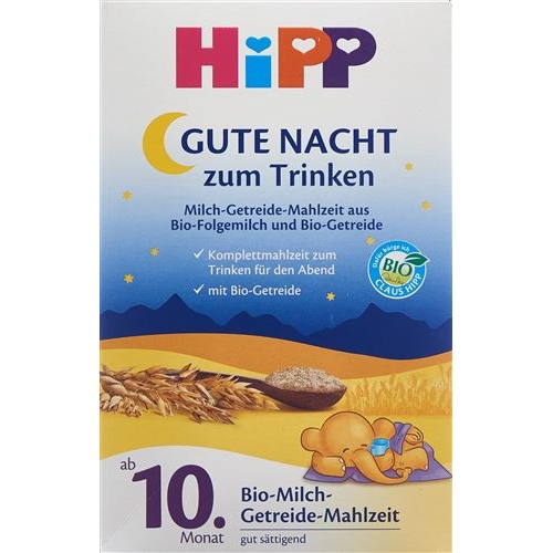 Hipp Gute Nacht Mahlzeit Milch-Getreide 500g buy online