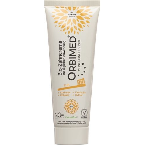 Orbimed Zahncreme Pur Fluoridfrei 75ml buy online