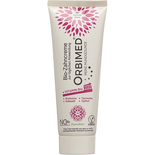 Orbimed Zahncreme M Vitamin B12 Fluoridfrei 75ml buy online