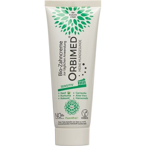 Orbimed Zahncreme Sensitiv Fluoridfrei 75ml buy online