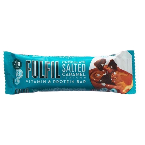 Fulfil Vitamin&prot Rieg Choc Salted Caramel 55g buy online