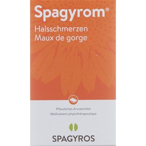 Spagyrom Halsschmerzen Lutschtabletten 22 Stück buy online