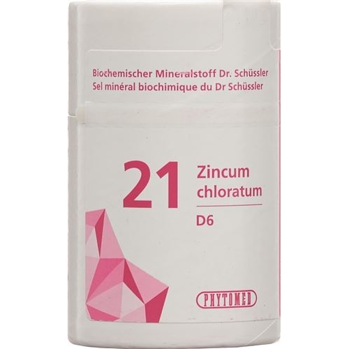 Phytomed Schüssler Nr. 21 Zinc Chl Tabletten D 6 50g buy online