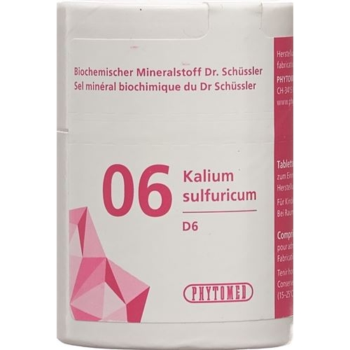 Phytomed Schüssler Nr. 6 Kal Sulf Tabletten D 6 500g buy online