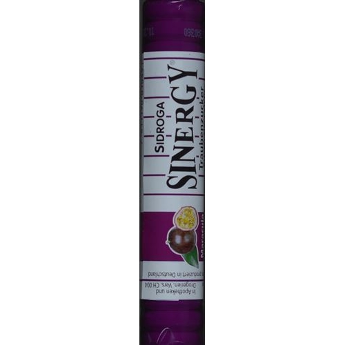 Sinergy Traubenzucker Maracuja Rolle 40g buy online