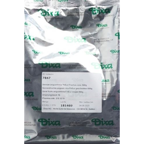 Dixa Sennae Angustif Fruct Ph.h.vii/eur Elec 500g buy online