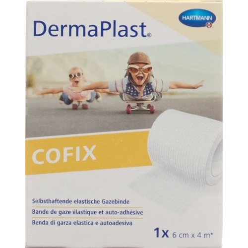 Dermaplast Cofix Gauze Bandage 6cmx4m White buy online