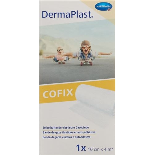 Dermaplast Cofix Gauze Bandage 10cmx4m White buy online